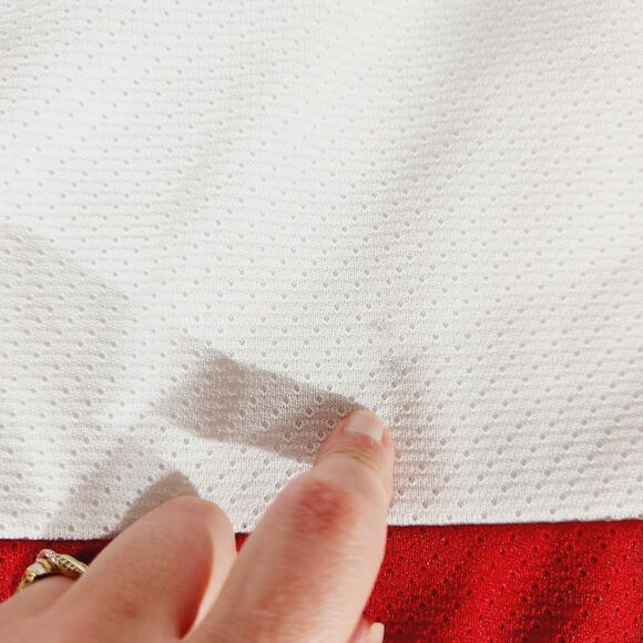 CCM Minnesota Wild Hockey Jersey Adult Sz S Patches Green Red White Vtg Official - Picture 9 of 13